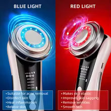 Masajeador Facial LED Luz Roja
